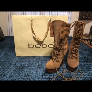 Bebe suede boots